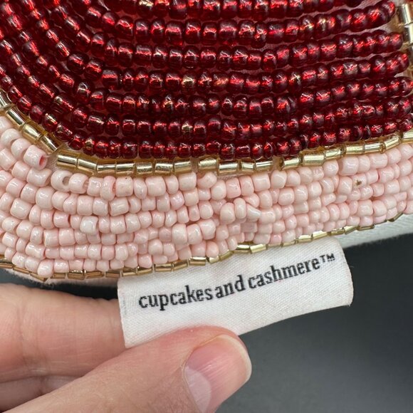 Beaded Love Potion Bottle Decorative Pillow Cupcakes And Cashmere Valentines Day - Picture 4 of 9